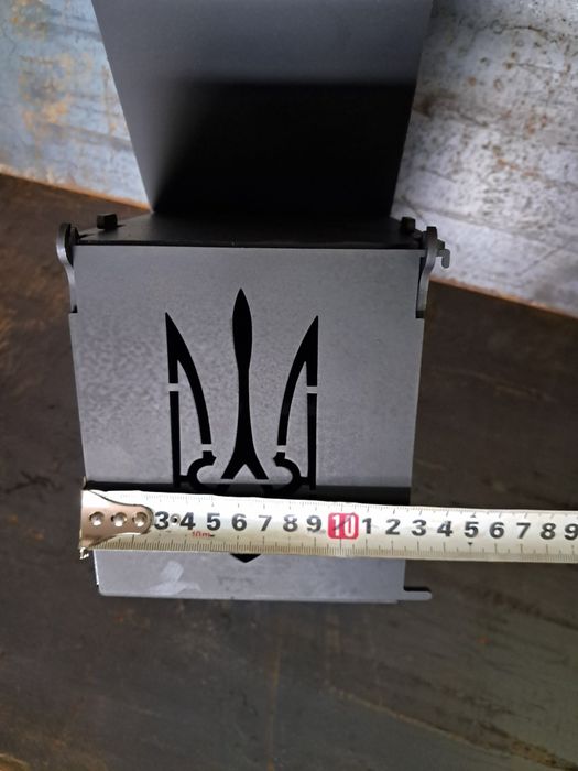 Турбопічка розбірна метал 3мм