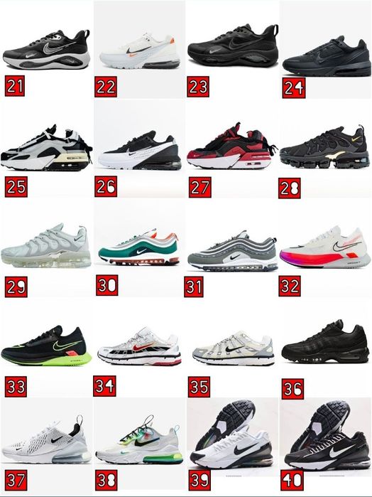 ВСІ МОДЕЛІ‼️Кросівки Nike Air Max 1, 90, 95, 96, 97, 270, 720 / 36-46