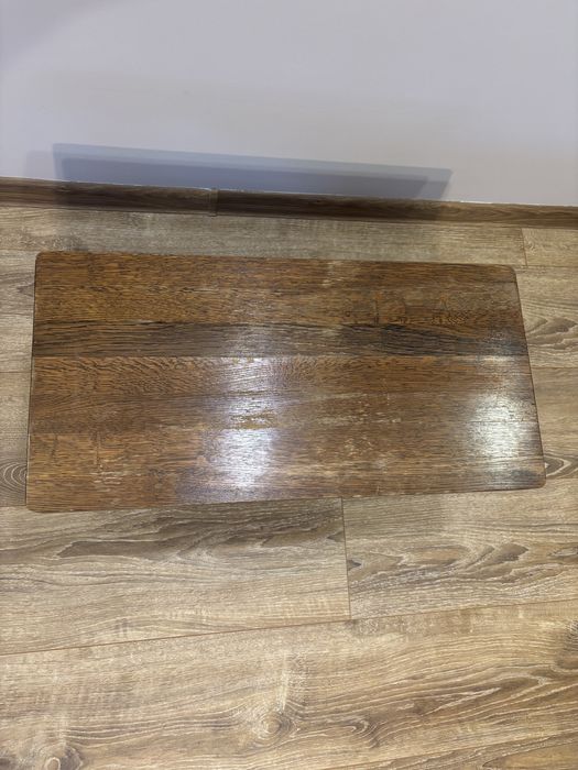 Dębowy stolik/kwietnik/podnóżek