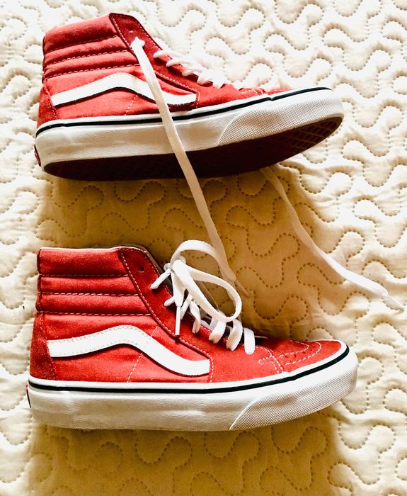 Ténis Vans cor tijolo Tam 35