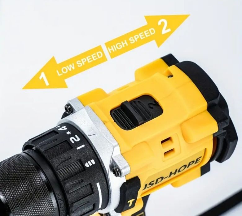 Бесщеточный аккумуляторный шуруповёрт