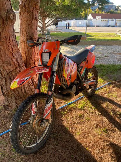 Ktm exc 200 2003 matriculada vendo ou troco por Dt Lc 50