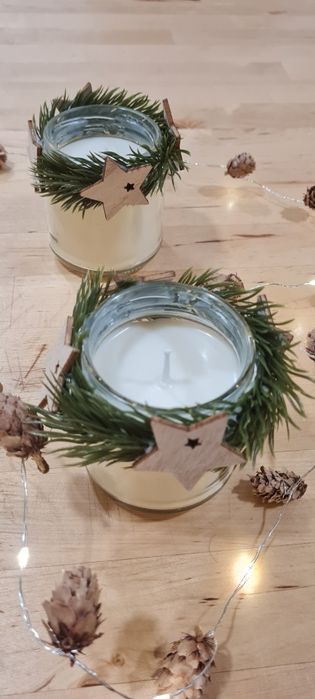 Velas decorativas natalícias