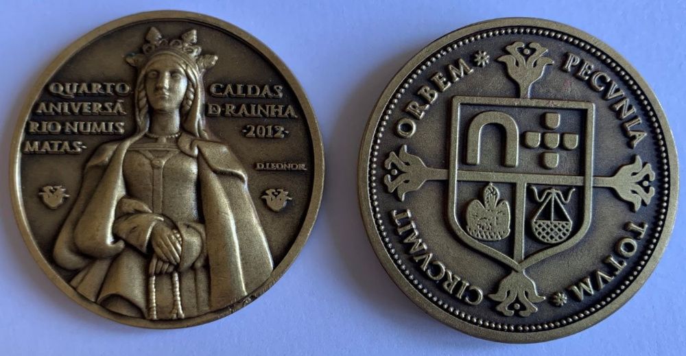 Numismatica - Colecção 6 Medalhas do Fórum dos Numismatas