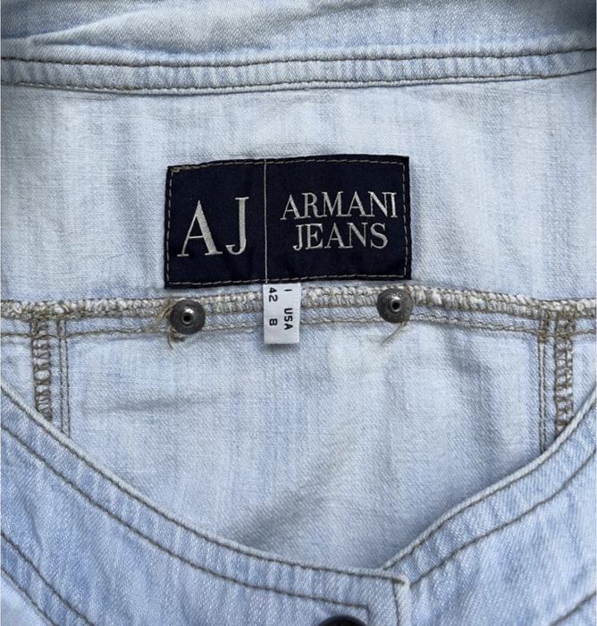 Оригінальний джинсовий піджак Armani Jeans