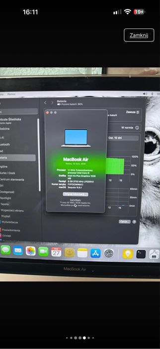 Macbook air 13 i5 2020