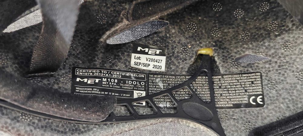 Capacete de Bicicleta MET Idolo – Nunca Usado – 35€