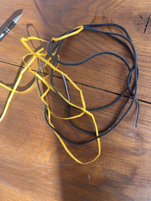 Kabel do roweru z klejem 2 m