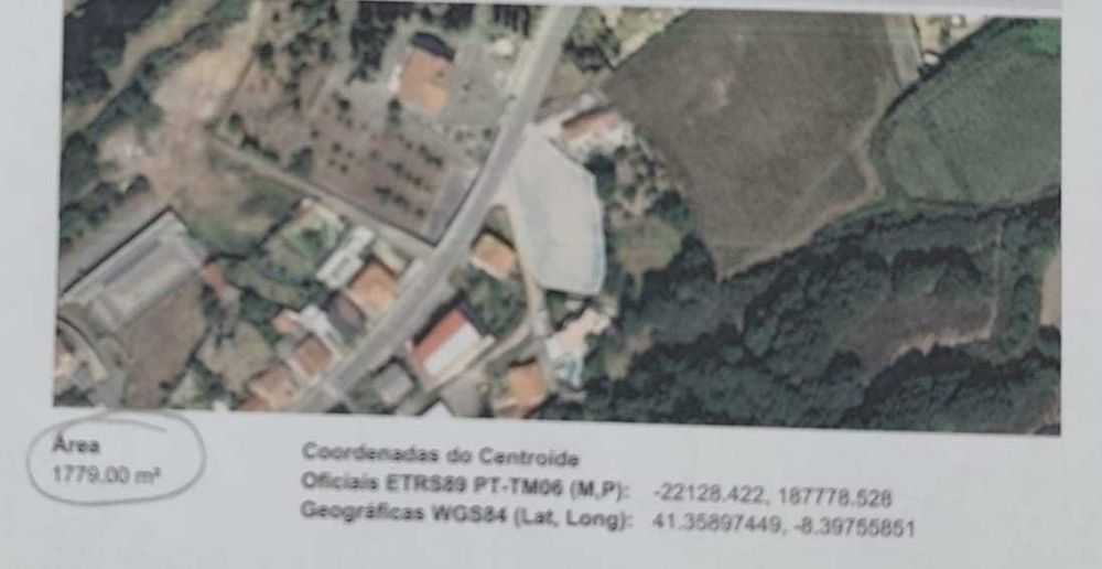 Terreno S. Tomé de Negrelos - Santo Tirso — Santo Tirso, Couto (Santa Cristina E São Miguel) E Burgães, Porto