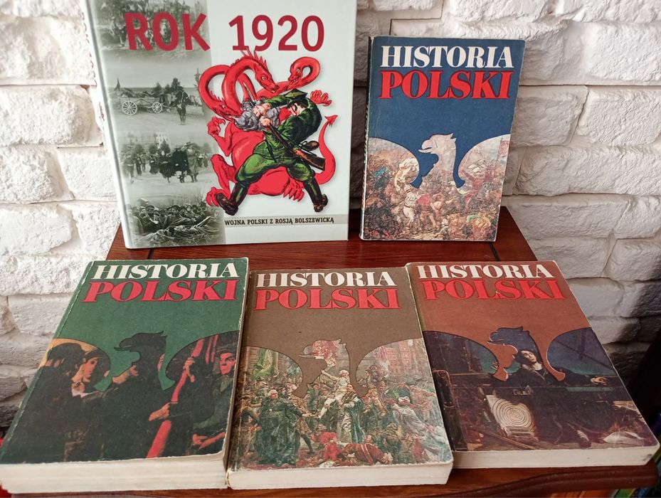 Książki historyczne 5 sztuk