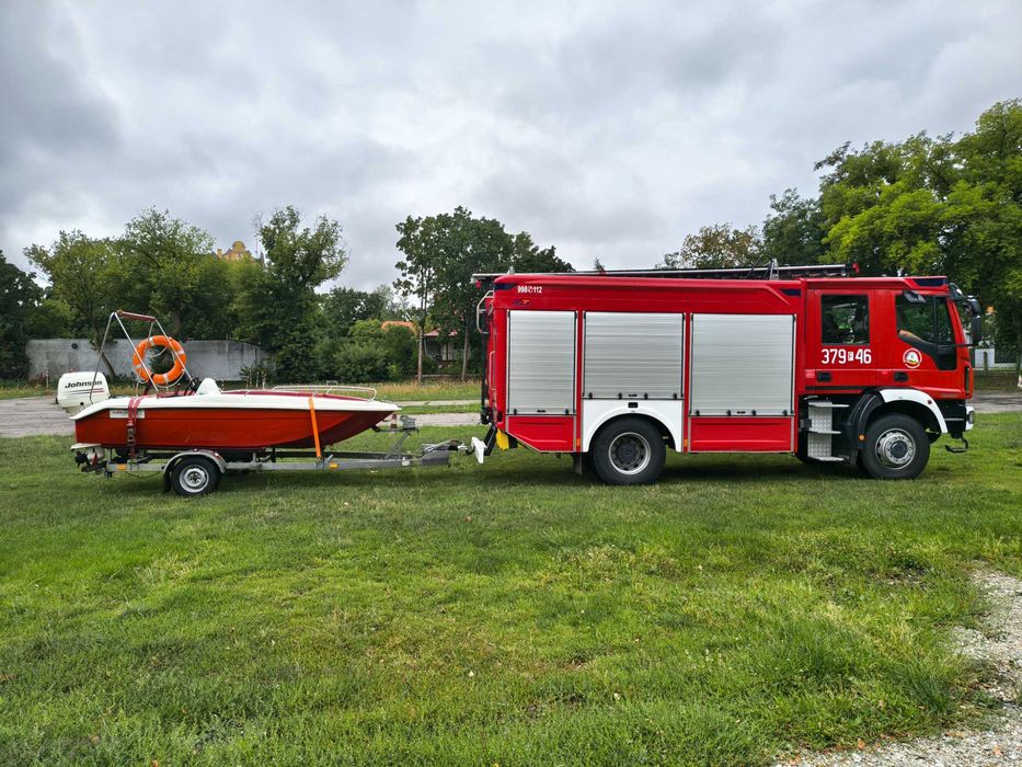 Łódź motorowa Texas 430 z silnikiem Johnson 50 KM