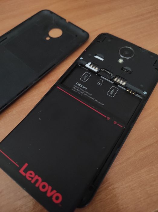 Два смартфона zte Lenovo