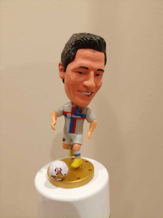Figurka piłkarz Robert Lewandowski