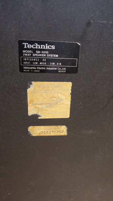 Kolumny Technics Model SB3010. 2 sztuki.