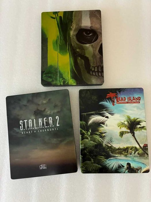 SteelBook Call of duty STALKER 2 DEAD ISLAND 3 sztuki PS4 PS5