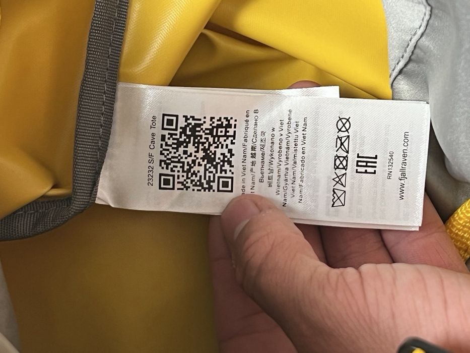 Torba Fjällräven x Specialized Cave Tote Ochre Żółta Stan Idealny