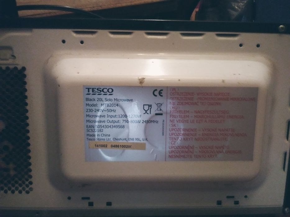 Kuchenka mikrofalowa Tesco