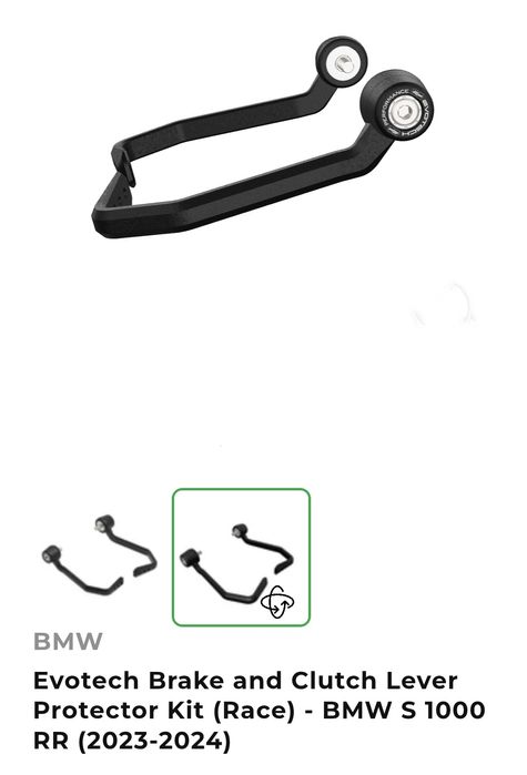Крашпеды, защита BMW S1000R/RR, Evotech Performance