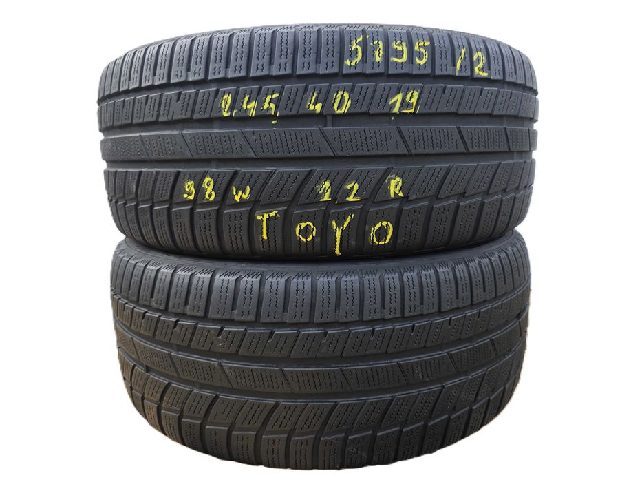 Toyo Snowprox S954 245/40r19 98W 2022r Wzmocnienie XL Rant ochronny N5795/2