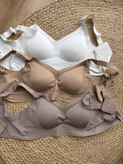 3 staniki XXL bezszwowe topy top   bielizna staniki