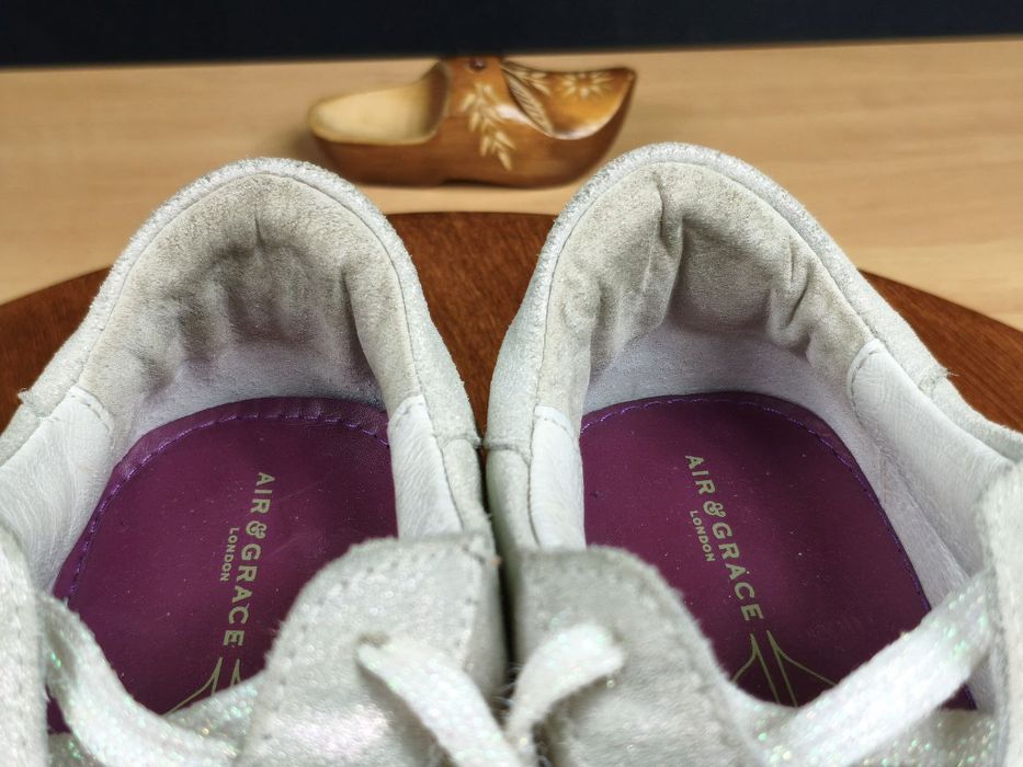 Buty r. 37 Air & Grace skórzane damskie  sznurowane