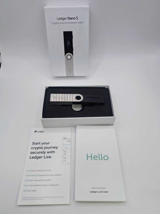 Portfel kryptowalut Ledger Nano S  /Nowy Lombard/Bytom