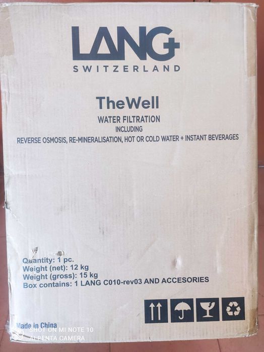 Purificador água Lang Water The Well