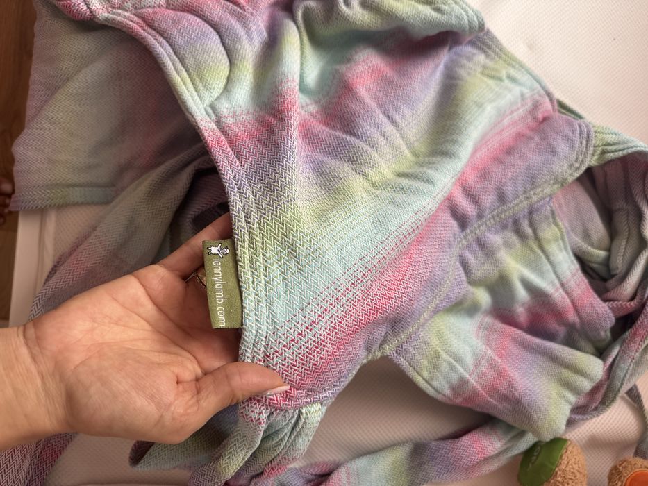 Nosidło hybrydowe wrap tai lennylamb