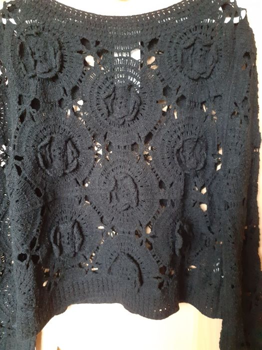 Sweter ażurowy 3d