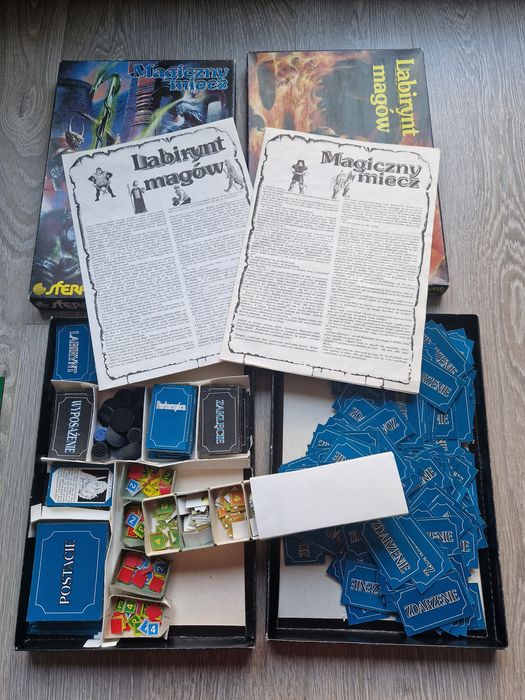 Magiczny miecz + Labirynt magów
