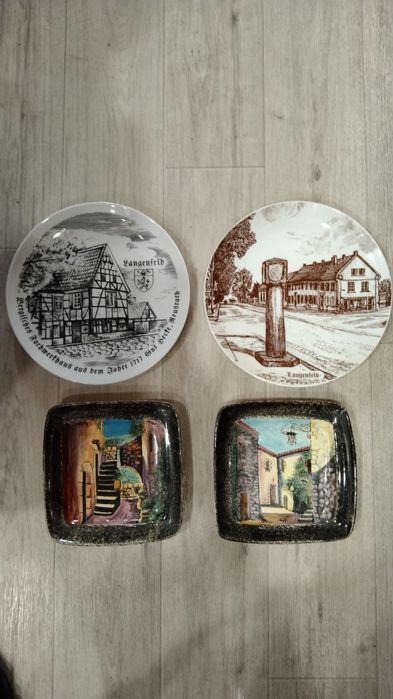 Вазы фруктовницы,тарелки.