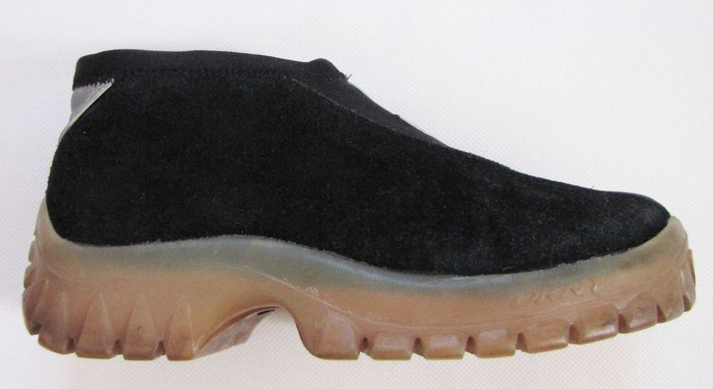 DKNY czarne botki damskie zamsz naturalny 38