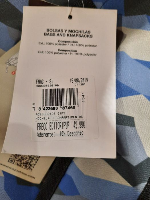 Mochila Miquelrius Nova