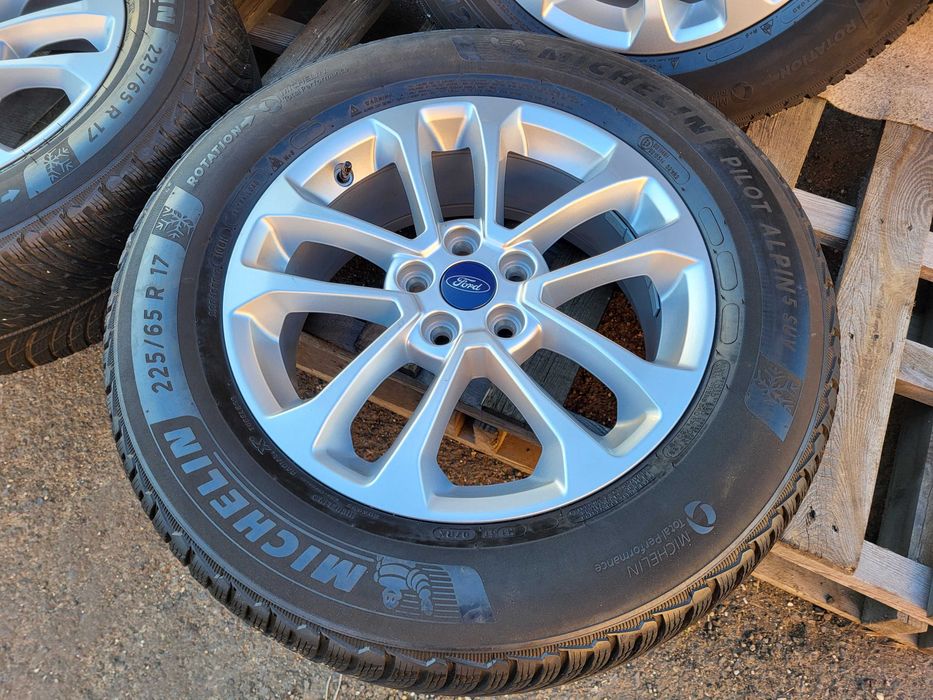 [K445] Koła letnie 17 Cali 5x108 Michelin 225/65/17 FORD Kuga S. BDB