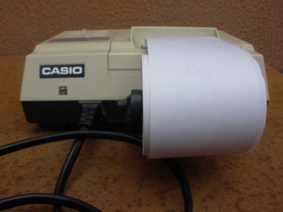 Calculadora de rolo Casio +oferta