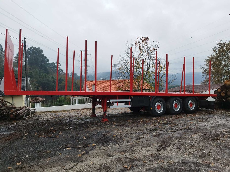 Reboque 5 estivas/porta contentores