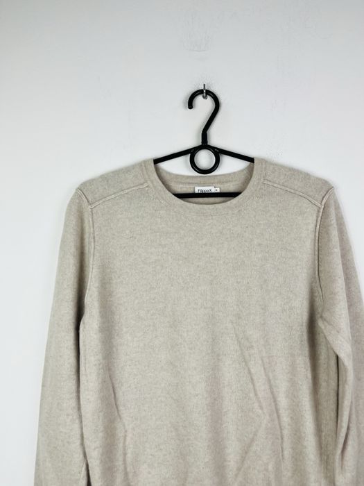 Beżowy sweter damski kaszmirowy Filippa K rozmiar XS fit S crewneck