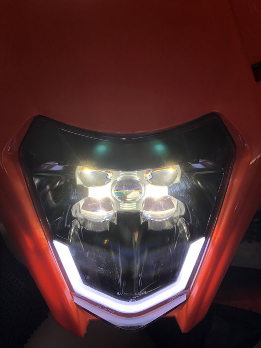 Ktm excf 350 Lampa Przód Led 450 Reflektor 250 exc 300 Plastik Przód