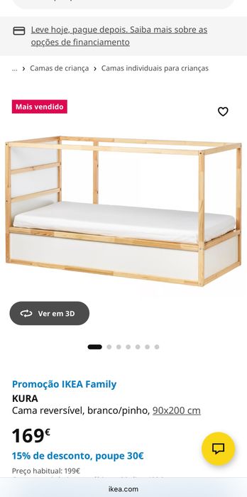 Quarto completo para crianças IKEA