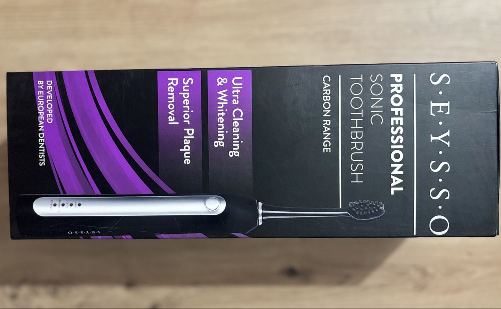 Szczoteczka soniczna SEYSSO Carbon Professional