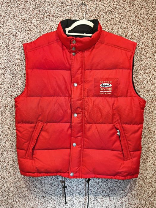 Bezrękawnik puchowy Le Frog męska kamizelka ocieplana L/ XL