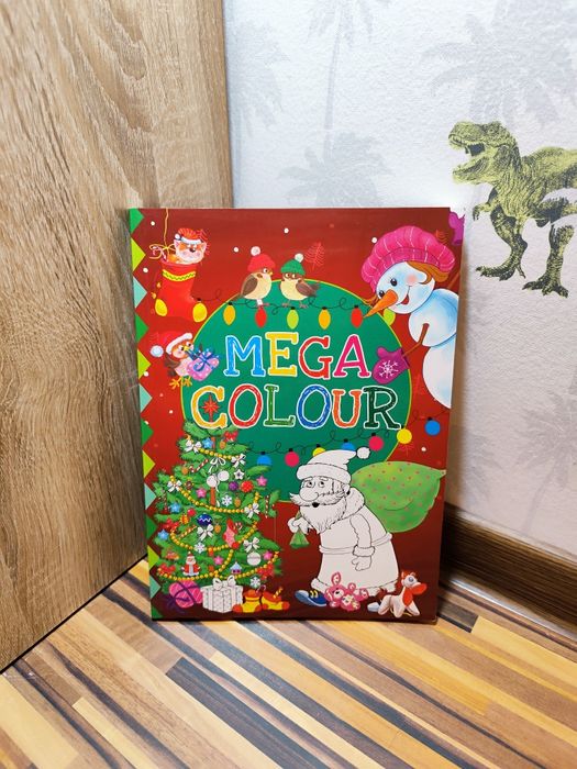 Mega colour kolorowanki świąteczne zimowe różne dla dzieci
