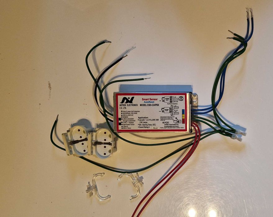 sterownik do świetlówki 2G11, model ANRON CSD-C24PBX