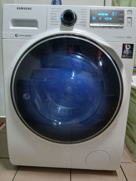 Pralka Samsung uszkodzona