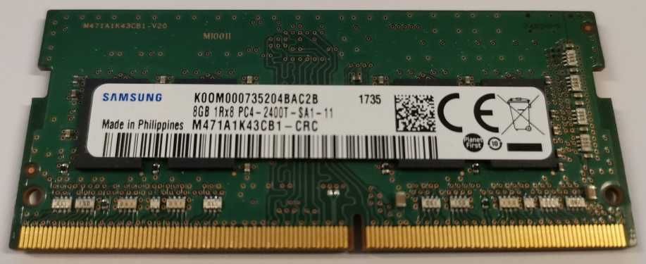 Pamięć RAM DDR4 8GB Samsung M471A1K43CB1-CRC 2400 Mhz