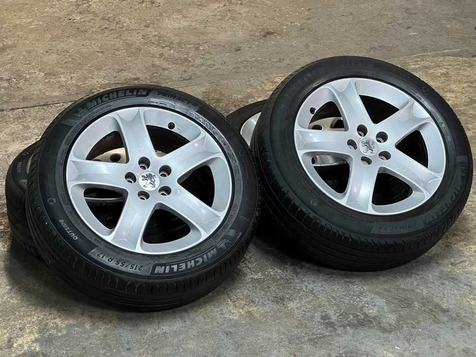 Jantes 17 ORIGINAIS Peugeot 407 - 5x108 | Inclui Pneus
