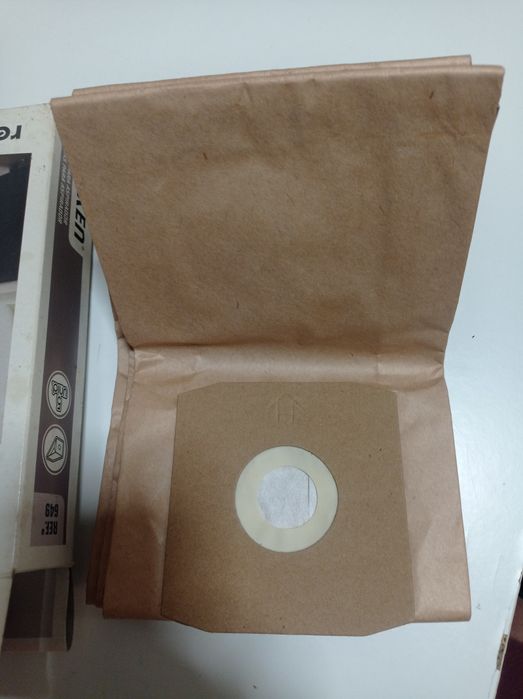 Caixa com 5 sacos para aspirador Becken ref. 649