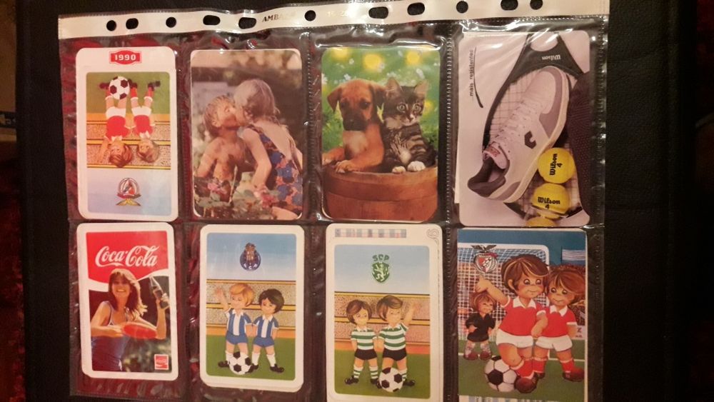 Coleção 157 calendários desde 1980