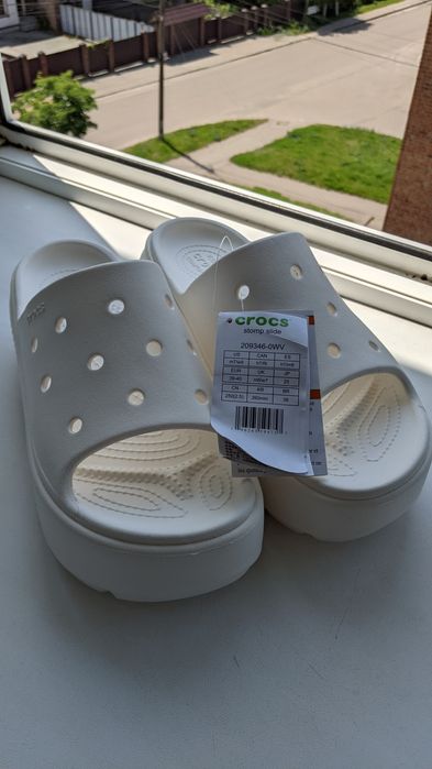 Новые Crocs Stomp Slide, 40 размер