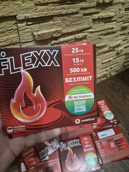 Стартові пакети Vodafone Flexx